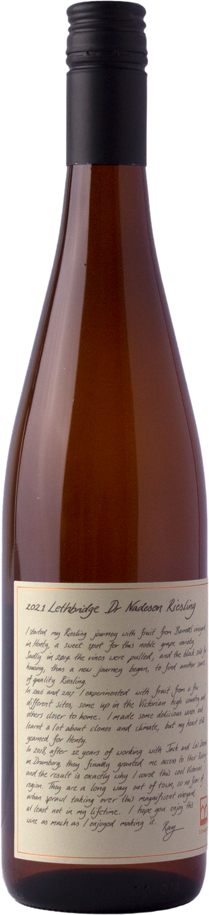 Lethbridge Wines Dr Nadeson Riesling 2021